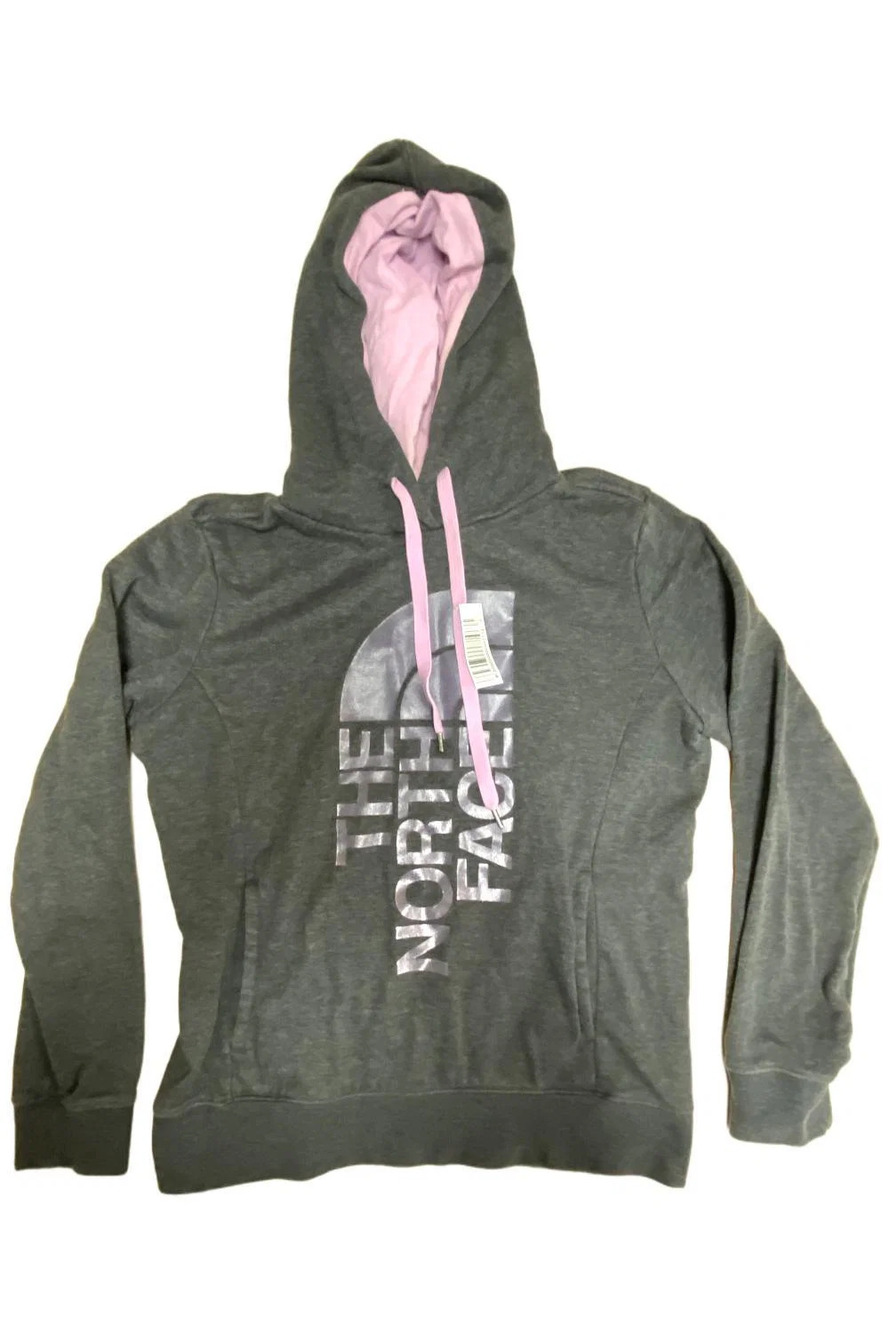 The North Face Women's Jumbo Half Dome Pullover Hoodie Charcoal/Lilac - Regular